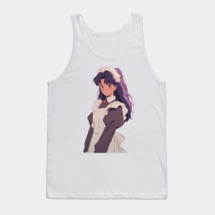 Misato Katsuragi Neon Genesis Evangelion Maid Dress! Tank Top